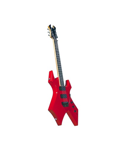 mini guitarra decorativa estilo warlock