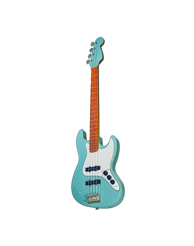 mini bajo decorativo estilo jazzbass