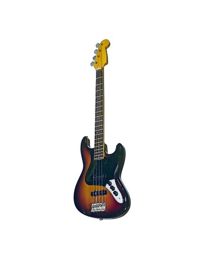 mini bajo decorativo estilo jazzbass