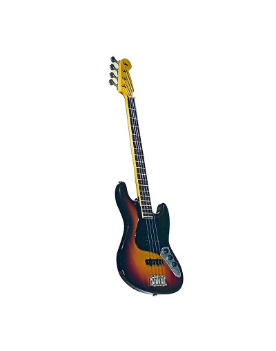 mini bajo decorativo estilo jazzbass