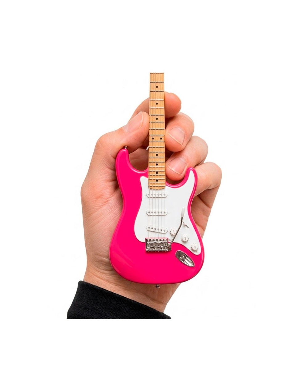 mini guitarra decorativa estilo strato