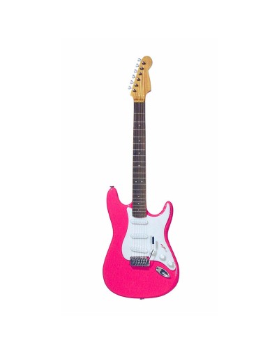 mini guitarra decorativa estilo strato