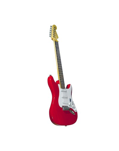 mini guitarra decorativa estilo strato