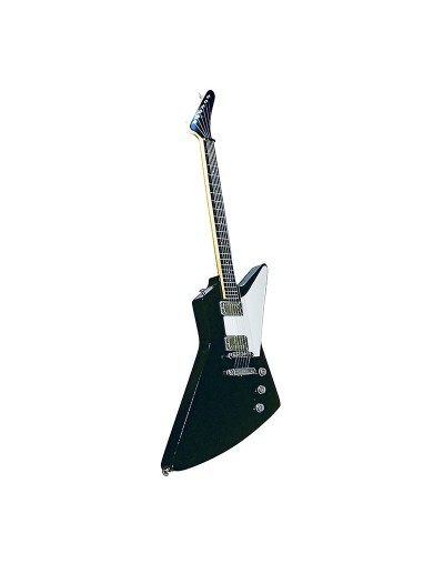 mini guitarra decorativa estilo explorer