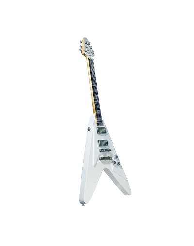 mini guitarra decorativa estilo flying v