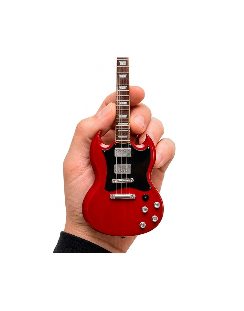 mini guitarra decorativa estilo SG