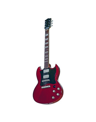 mini guitarra decorativa estilo SG