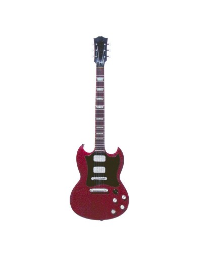 mini guitarra decorativa estilo SG