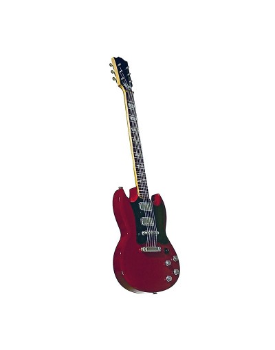 mini guitarra decorativa estilo SG
