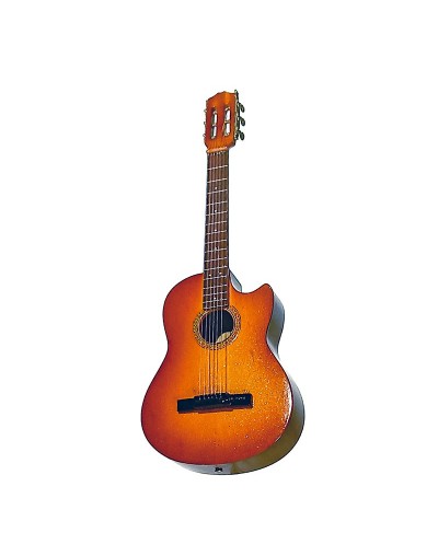 mini guitarra decorativa estilo española