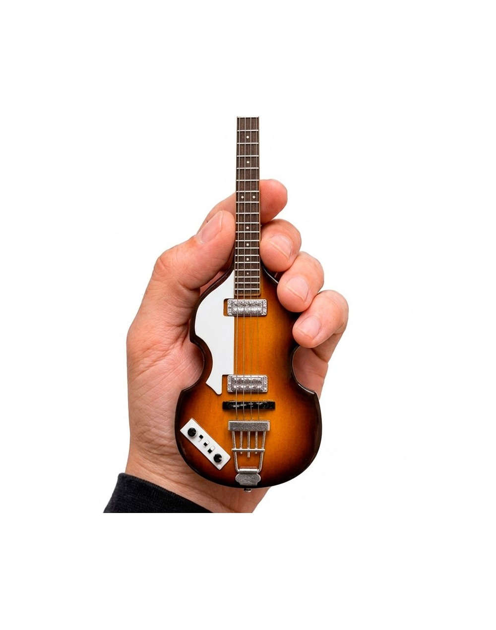 mini bajo decorativo estilo Hofner