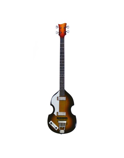 mini bajo decorativo estilo Hofner