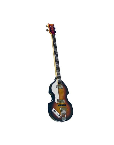 mini bajo decorativo estilo Hofner