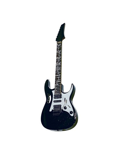 mini guitarra decorativa estilo jem