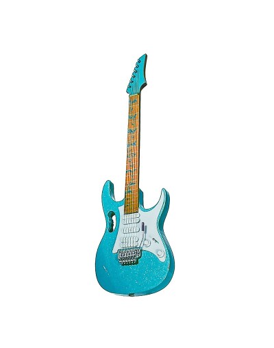 mini guitarra decorativa estilo jem
