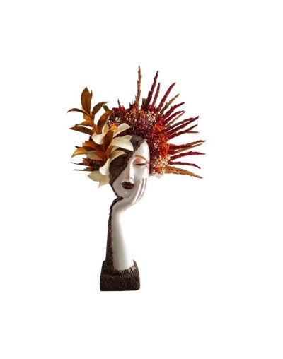 Afrodia | Escultura en Cuncho de Café – Arte Circular