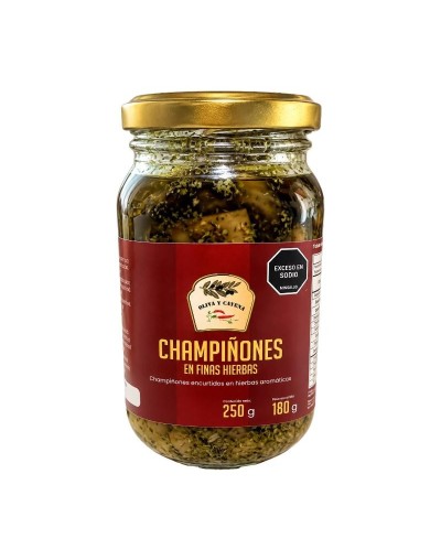 ENCURTIDO DE CHAMPIÑONES