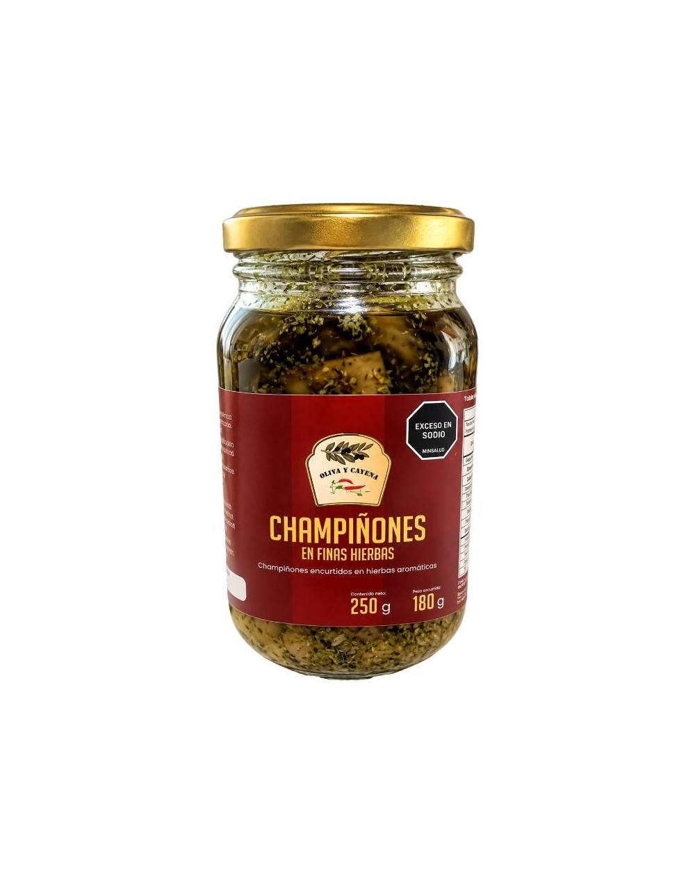 ENCURTIDO DE CHAMPIÑONES