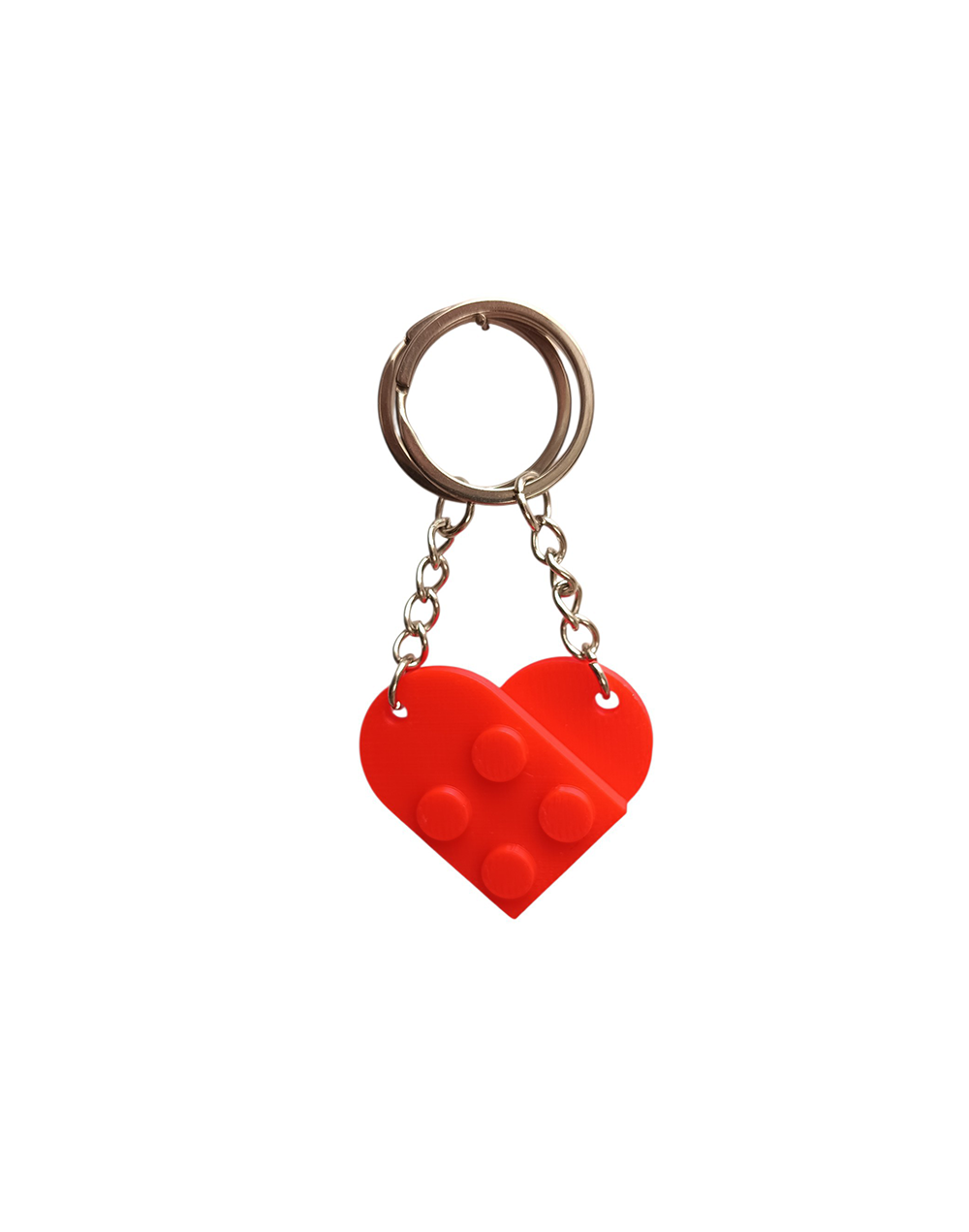  Llavero corazón lego