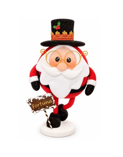 Papá Noel Bolita Navideño Hecho a Mano | Tan Cute
