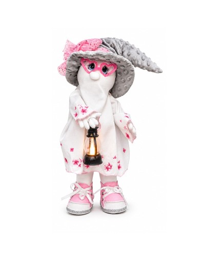 Muñeca Decorativa con Linterna | Artesanal