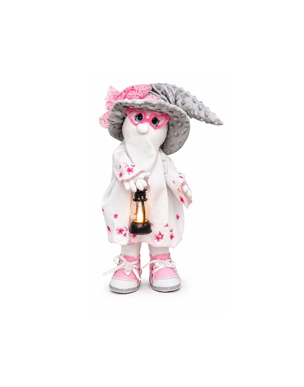 Muñeca Decorativa con Linterna | Artesanal