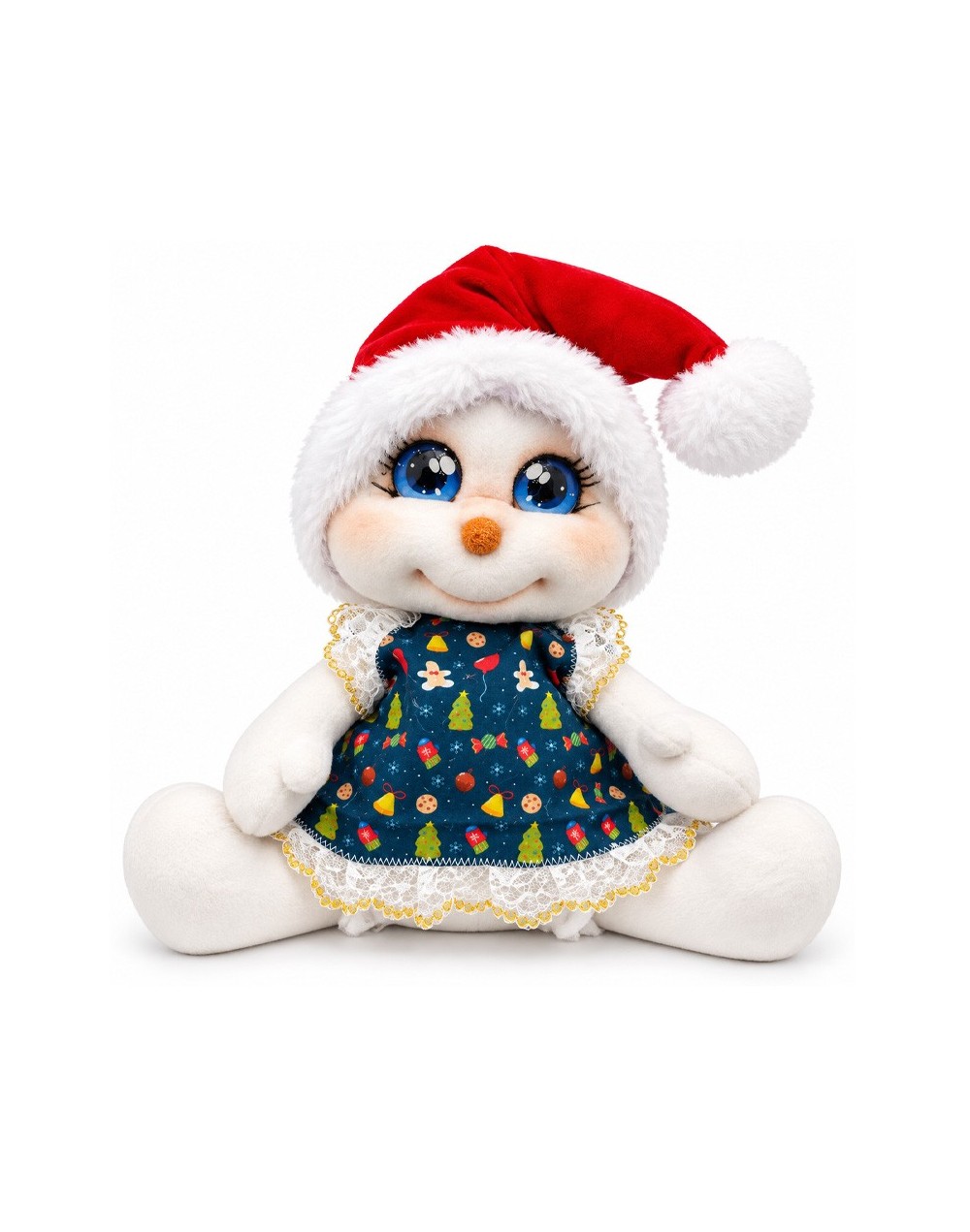 Baby Nieve | Muñeca Navideña Artesanal