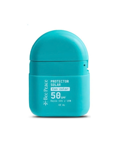 BeePeace Protector Solar Facial con color – SPF 50 · 40 ml