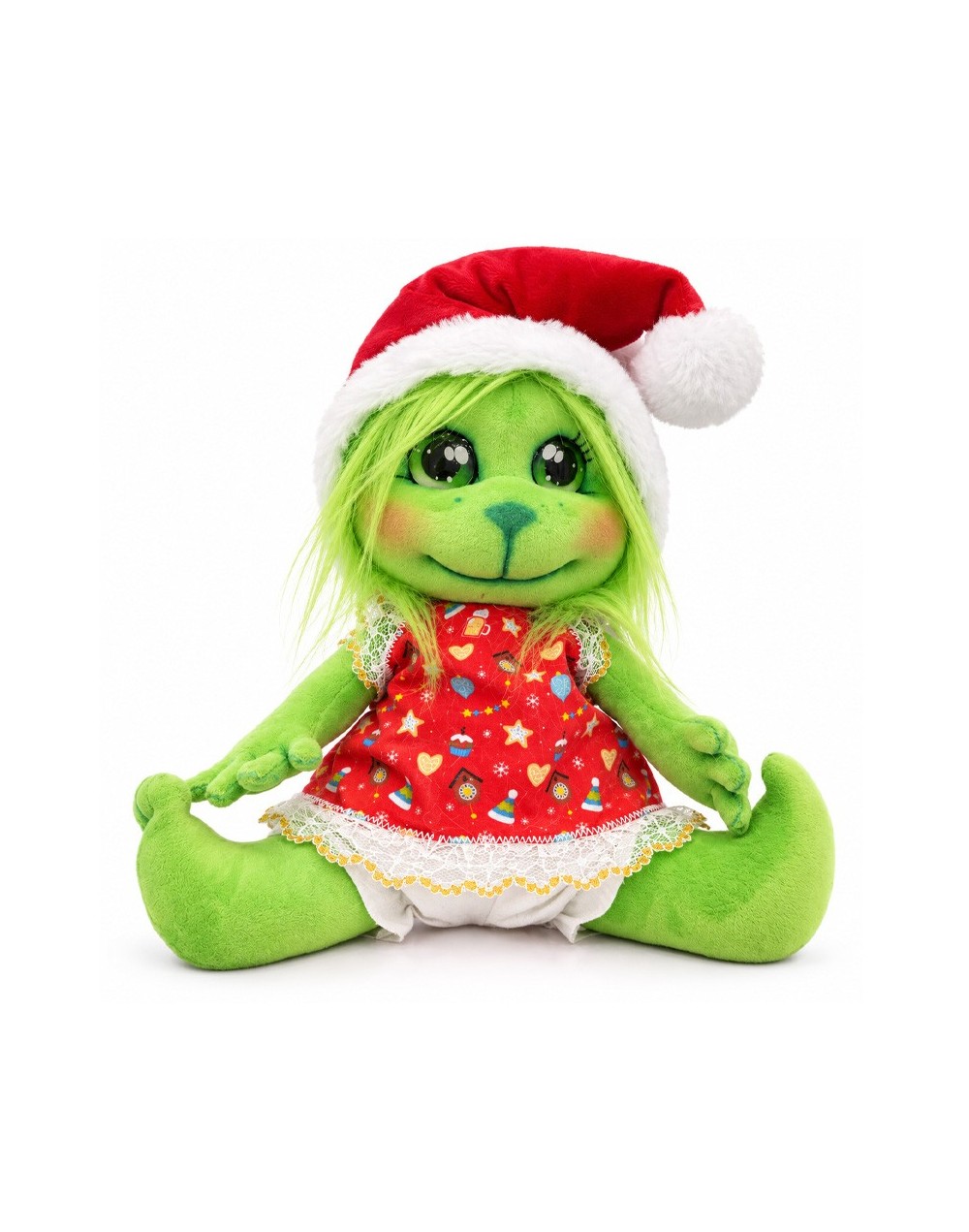 Baby Grinch | Decoración Navideña Artesanal