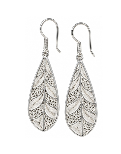 Aretes Hojas Primavera