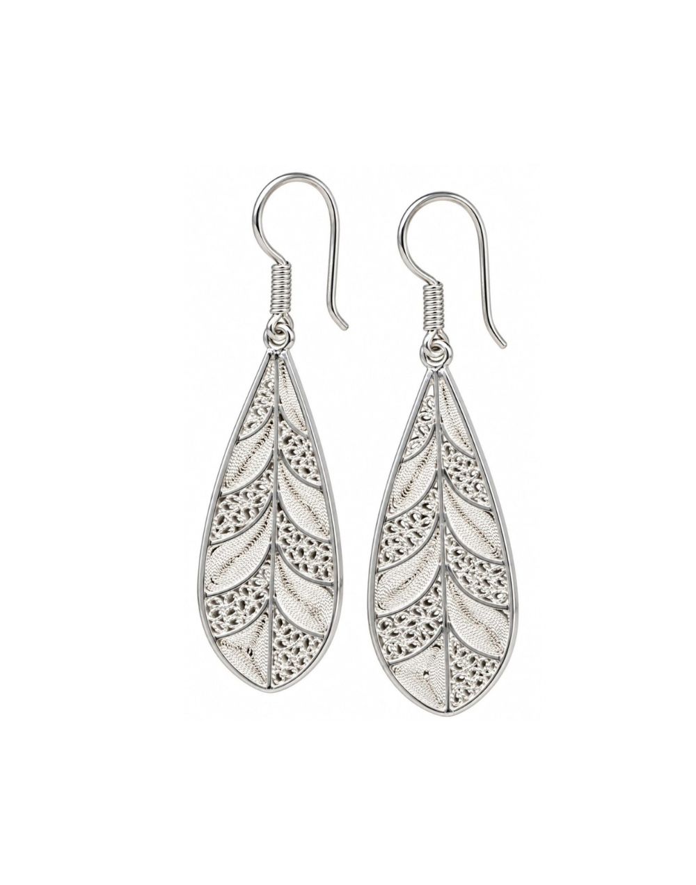 Aretes Hojas Primavera