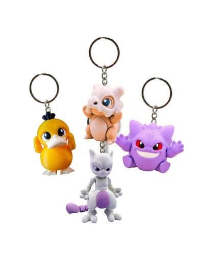 Llaveros Articulados - Pokémon