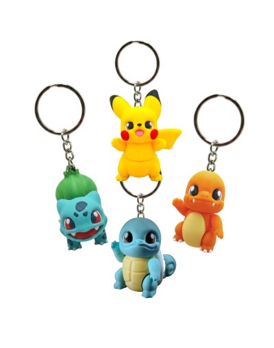 Llaveros Articulados - Pokémon