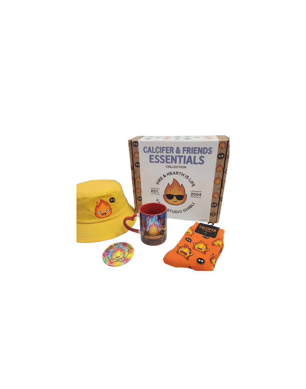 Set para regalo Calcifer & Friends