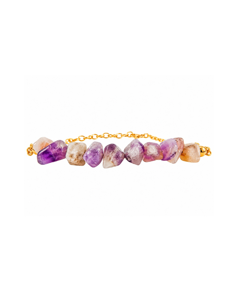 Pulsera amatista piedra