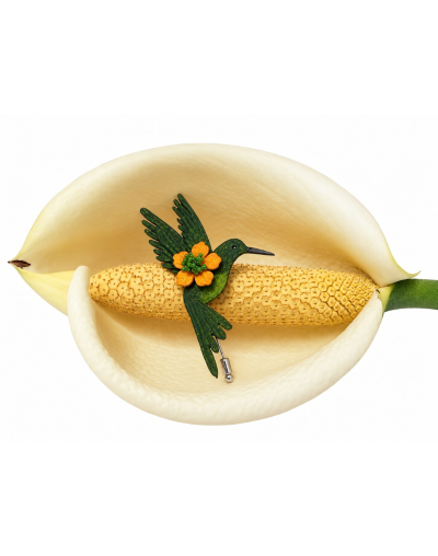 Prendedor Colibrí