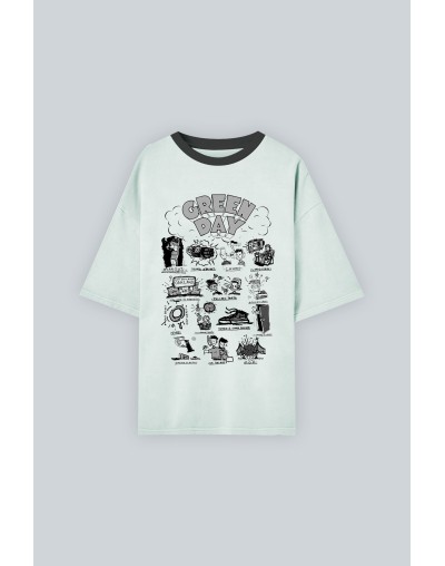 CAMISETA OVERSIZE GREENDAY