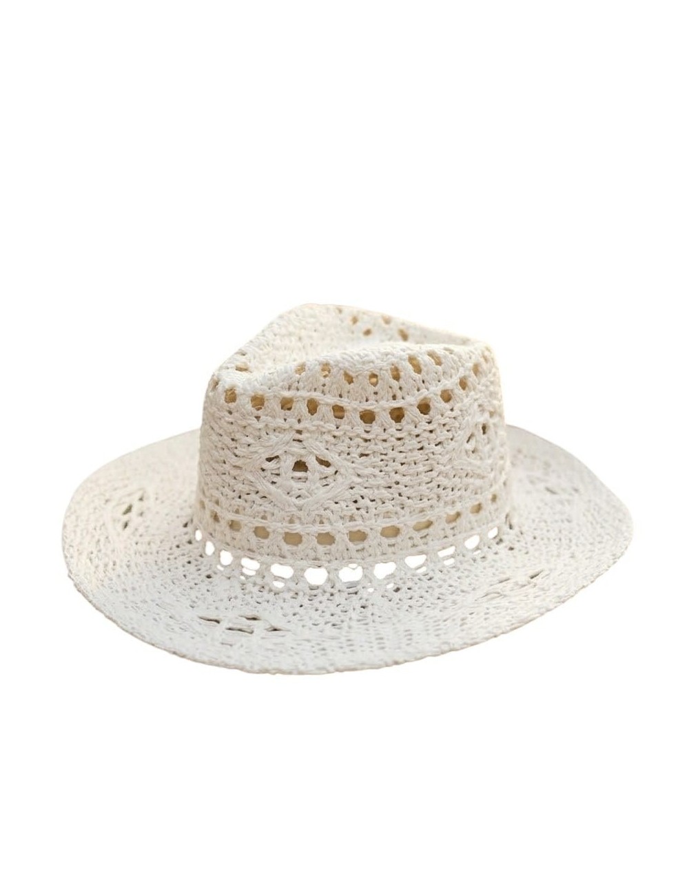 Sombrero Macramé Algodón