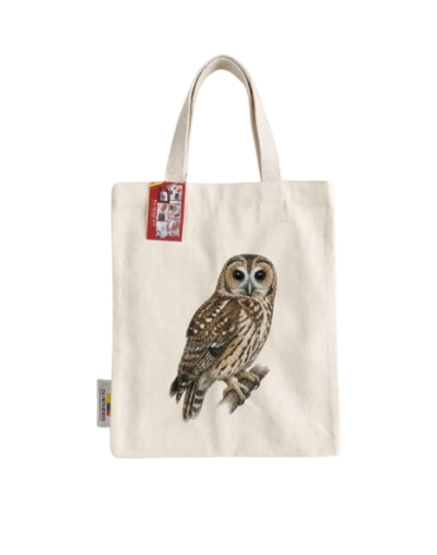 Tote Bag BORDADA Coleccion Buhos de Colombia