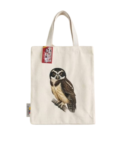 Tote Bag BORDADA Coleccion Buhos de Colombia