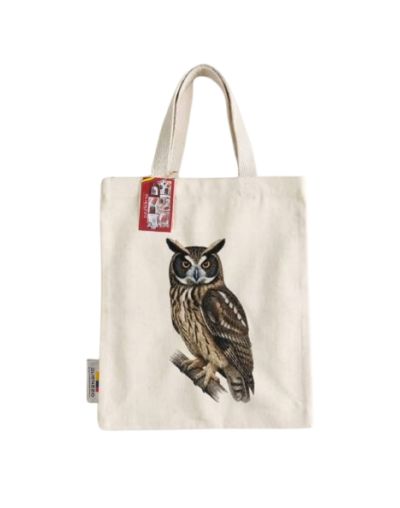 Tote Bag BORDADA Coleccion Buhos de Colombia