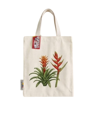 Tote Bag BORDADA Coleccion Flora de Colombia
