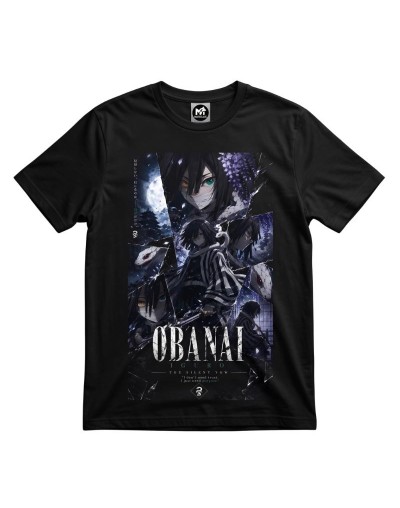 CAMISETA ALGODON PREMIUM ANIME OBANAI