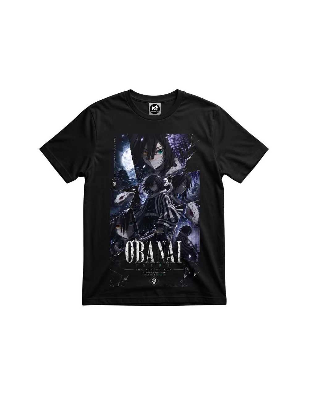 CAMISETA ALGODON PREMIUM ANIME OBANAI