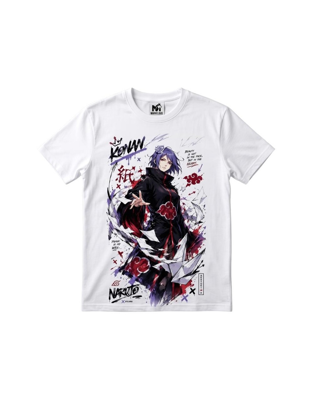 CAMISETA ALGODON PREMIUM ANIME KONAN
