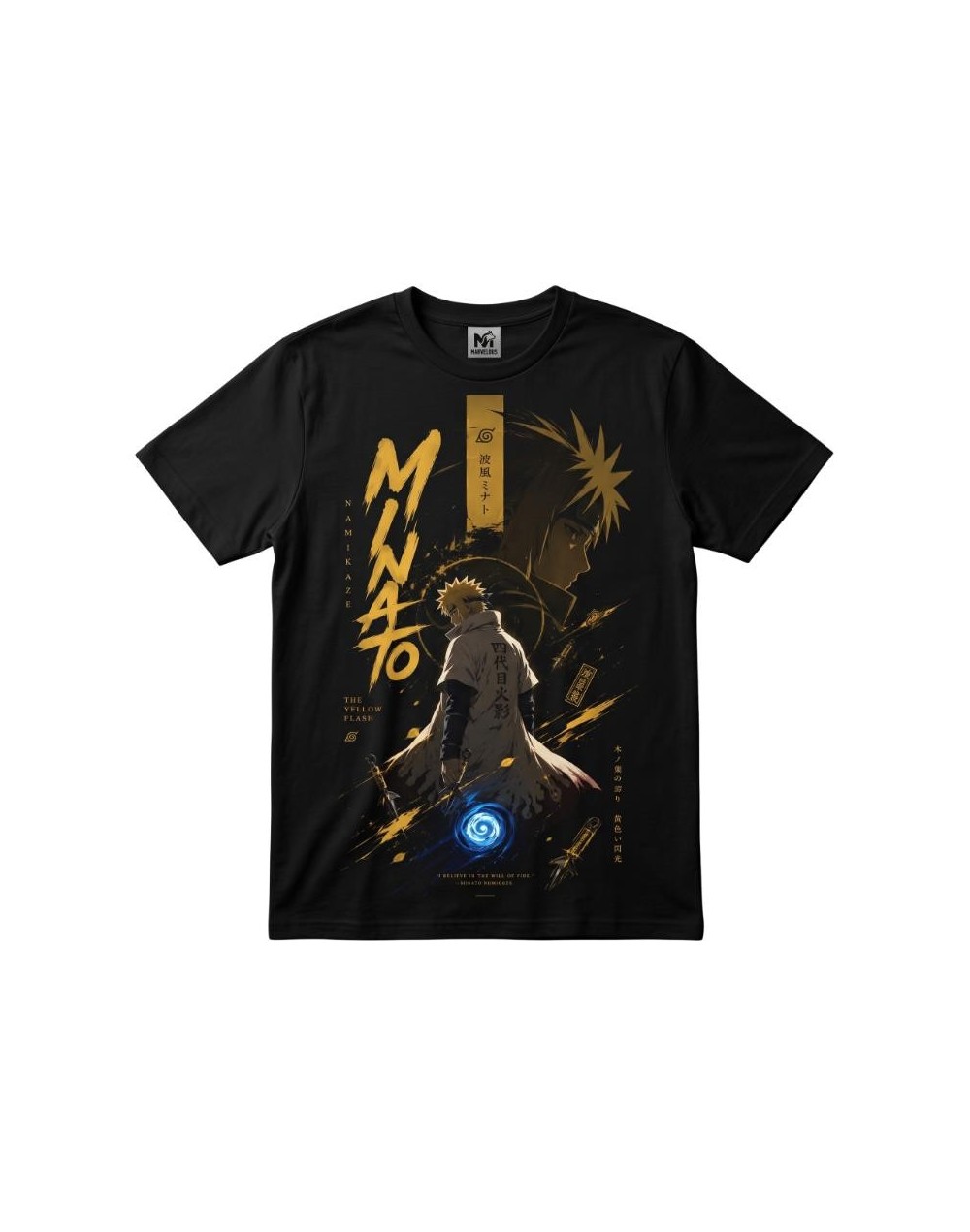 CAMISETA ALGODON PREMIUM ANIME MINATO