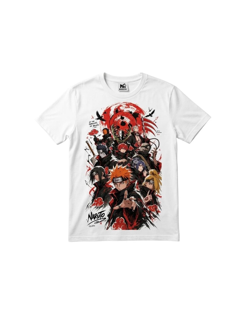 CAMISETA ALGODON PREMIUM ANIME NARUTO