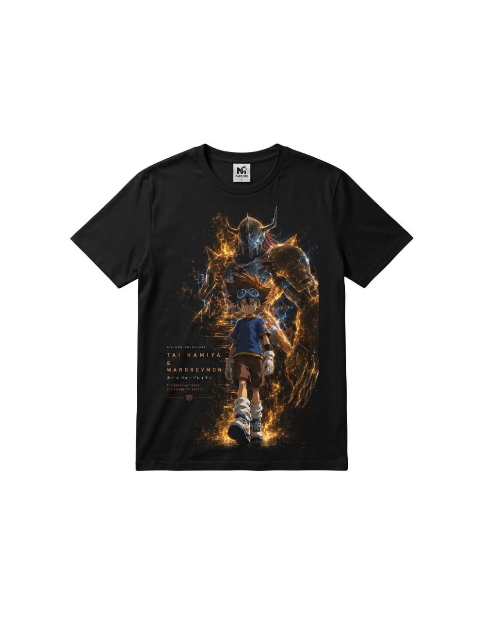 CAMISETA ALGODON PREMIUM ANIME TAICHI