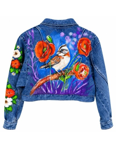 Chaqueta Torero Pintura Téxtil