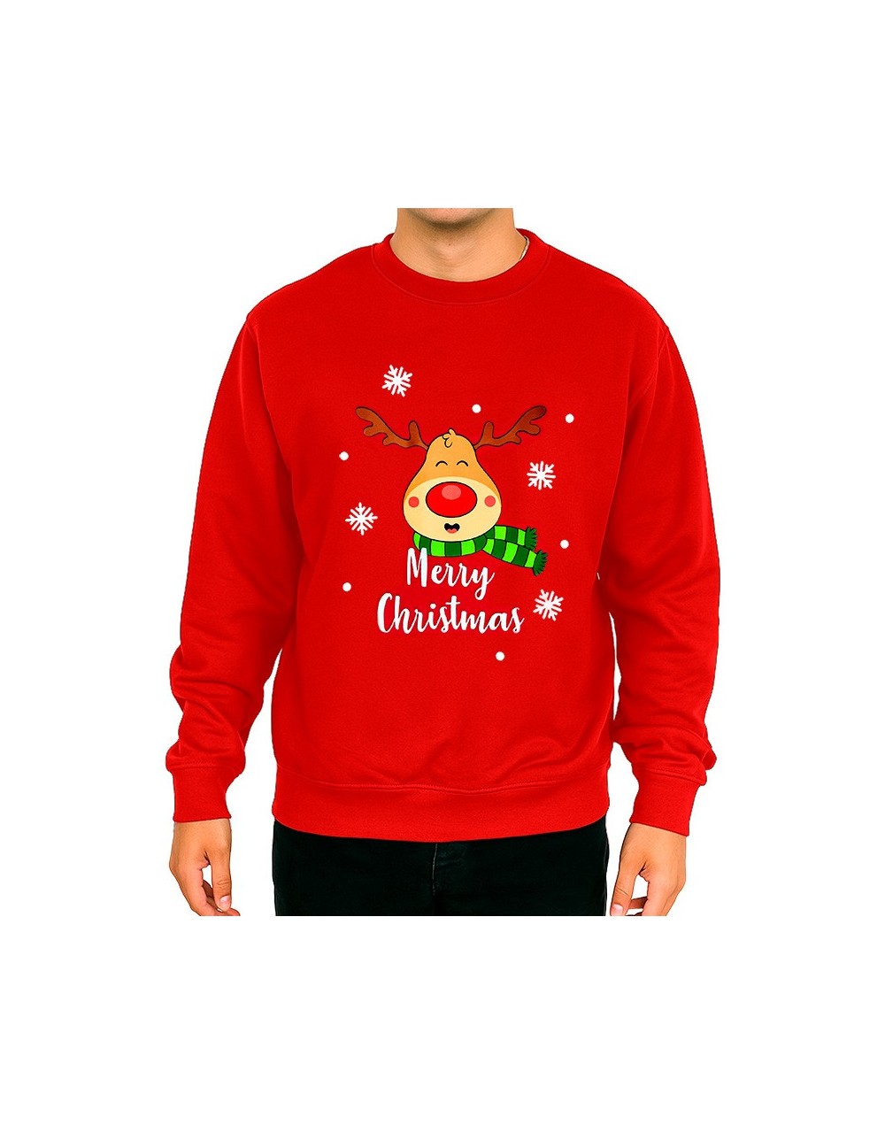Saco Navideño Hombre Lanza Creativos